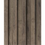 بديل خشب مضلع صيني بني