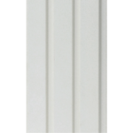 بديل خشب مضلع صيني ابيض مطفي