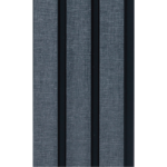 بديل خشب مضلع صيني رمادي غامق فواصل اسود