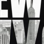 ورق جدران كوري تشكيلة مدن مع كتابة اسود