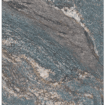 ورق جدران رخامي كوري رمادي مموج بني