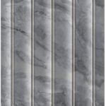 ورق جدران كوري رمادي مقلم بيج