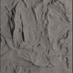 فوم صخري 3D داخلي رمادي