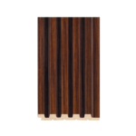 بديل خشب مضلع بني غامق فواصل اسود