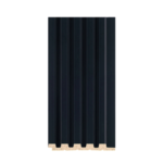 بديل خشب مضلع اسود