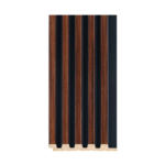 بديل خشب مضلع بني غامق مقلم اسود