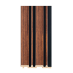 بديل خشب مضلع بني فواصل اسود