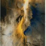 بديل رخام ريزن ازرق مموج