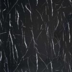 بديل رخام لامع اسود بعروق ابيض