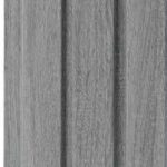 بديل خشب مضلع صيني رمادي غامق