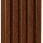 بديل خشب مضلع صيني بني غامق