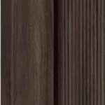 بديل خشب مضلع صيني بني محروق