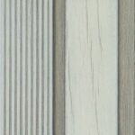 بديل خشب مضلع صيني بيج فواصل بني