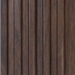 بديل خشب مضلع صيني بني محروق