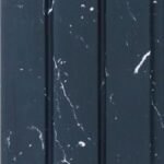 بديل خشب مضلع صيني اسود مموج ابيض