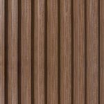 بديل خشب مضلع صيني بني