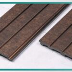 بديل خشب مضلع صيني بني غامق