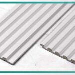 بديل خشب مضلع صيني  ابيض مطفي