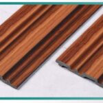 بديل خشب مضلع صيني بني