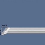 كرنيش فوم وطني مقاس 4.3سم