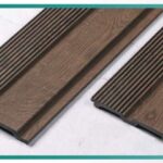 بديل خشب مضلع صيني بني غامق