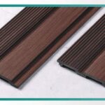 بديل خشب مضلع صيني بني محمر