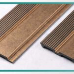 بديل خشب مضلع صيني بني