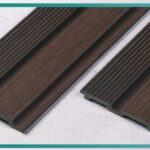 بديل خشب مضلع صيني بني غامق