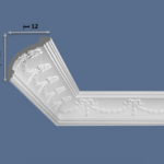 كرنيش فوم وطني مقاس 15سم