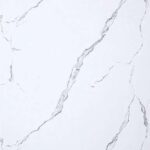 بديل رخام لامع ابيض عروق رمادي