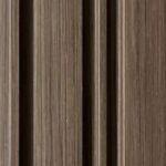 بديل خشب مضلع صيني بني فواصل اسود