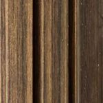 بديل خشب مضلع صيني بني محروق