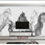 بديل رخام ( اوبن بوك 3d ) ابيض بعروق رمادي