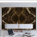 بديل رخام ( اوبن بوك 3d ) بني بعروق بيج