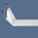 كرنيش فوم وطني مقاس 18سم