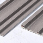 بديل خشب مضلع صيني رمادي