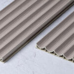 بديل خشب مضلع صيني بني فاتح