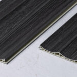 بديل خشب مضلع صيني رمادي غامق