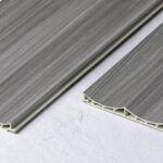 بديل خشب مضلع صيني رمادي شاحب