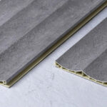 بديل خشب مضلع صيني رمادي