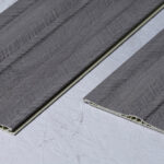 بديل خشب مضلع صيني رمادي غامق