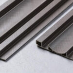 بديل خشب مضلع صيني بني غامق