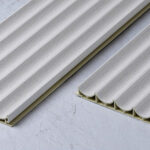 بديل خشب مضلع صيني بيج