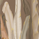 بديل رخام طباعه بني مشجر