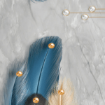 بديل رخام طباعه (ريزن طباعة) رمادي