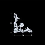 زاوية ديكور فوم - 35×35 سم