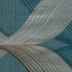 ورق جدران كوري  اخضر ذهبي لامع