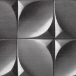 ورق جدران كوري اسود وفضي