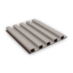 بديل خشب مضلع صيني بني مطفي