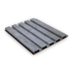 بديل خشب مضلع صيني رمادي خافت بضوء المساء